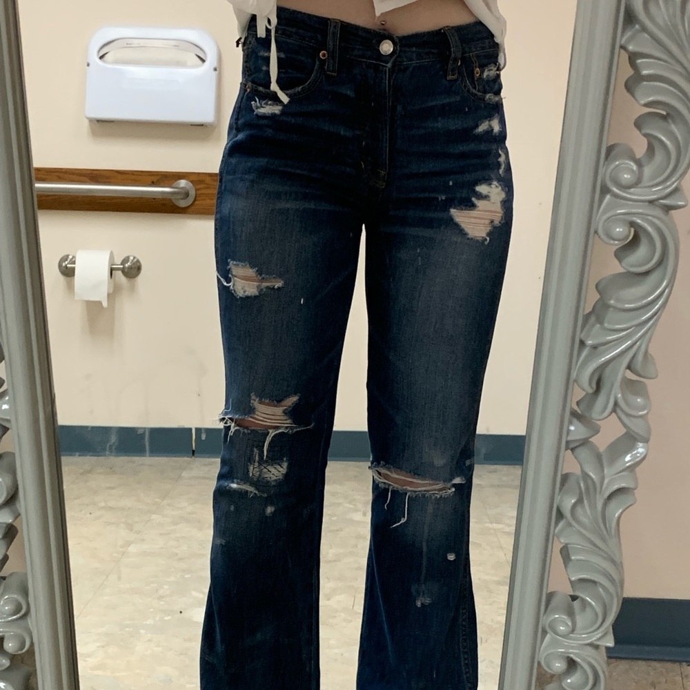American Eagle Hi-Rise Flare Jeans